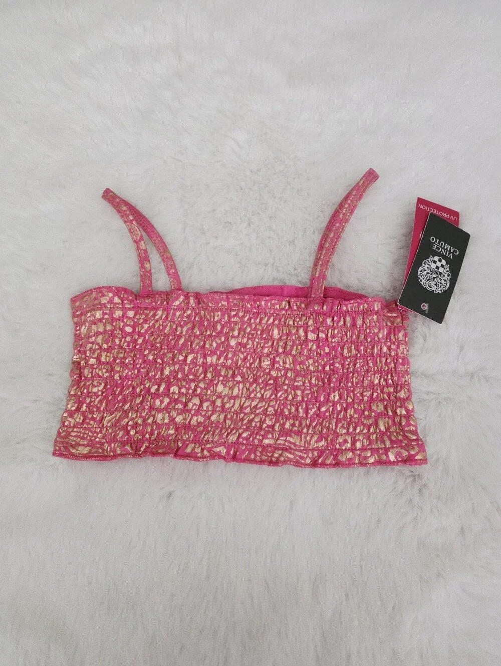 VINCE CAMUTO🐙 Brand New Girls 2 Piece Swimsuit SIZE 12